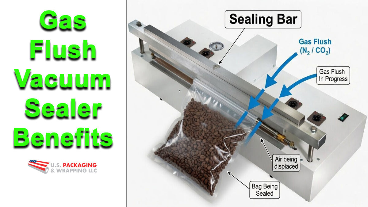 Gas Flush Vacuum Sealer Benefits