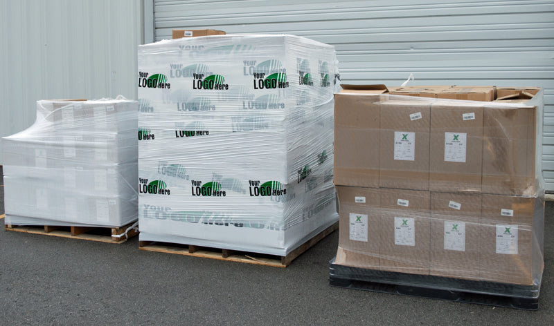 Printed Pallet Wrap = Printed Advertising