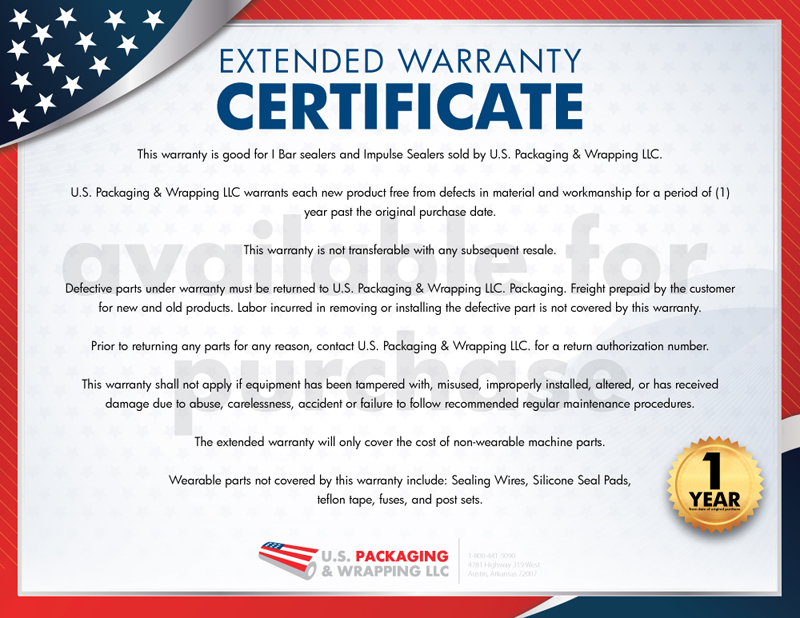 1 Year Extended Warranty