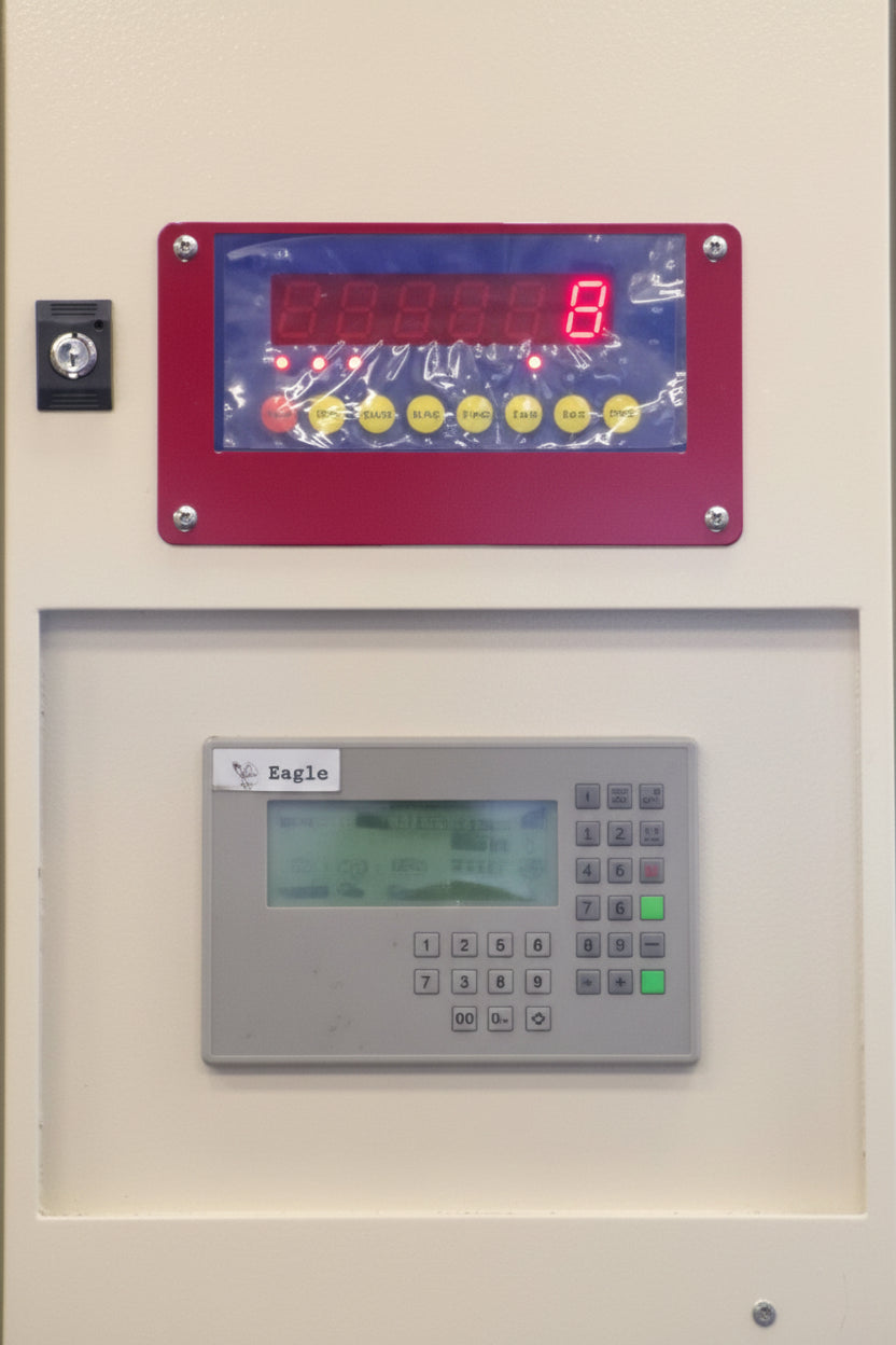 2000 BWS Stretch Wrap Machine Scale Control Panel
