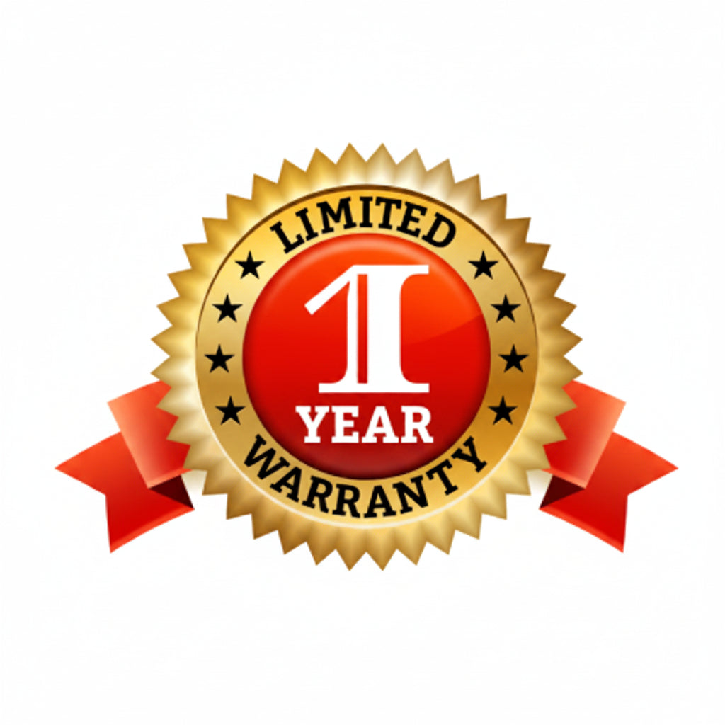 1 Year Warranty