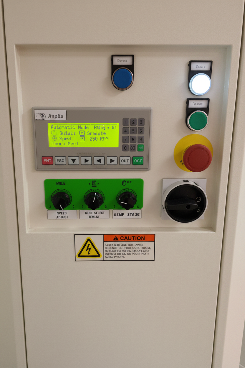 2000F Automatic Stretch Wrapper Control Panel