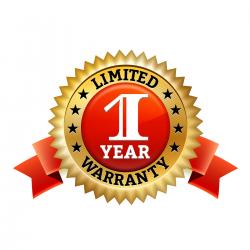 1 Year Warranty on Parts