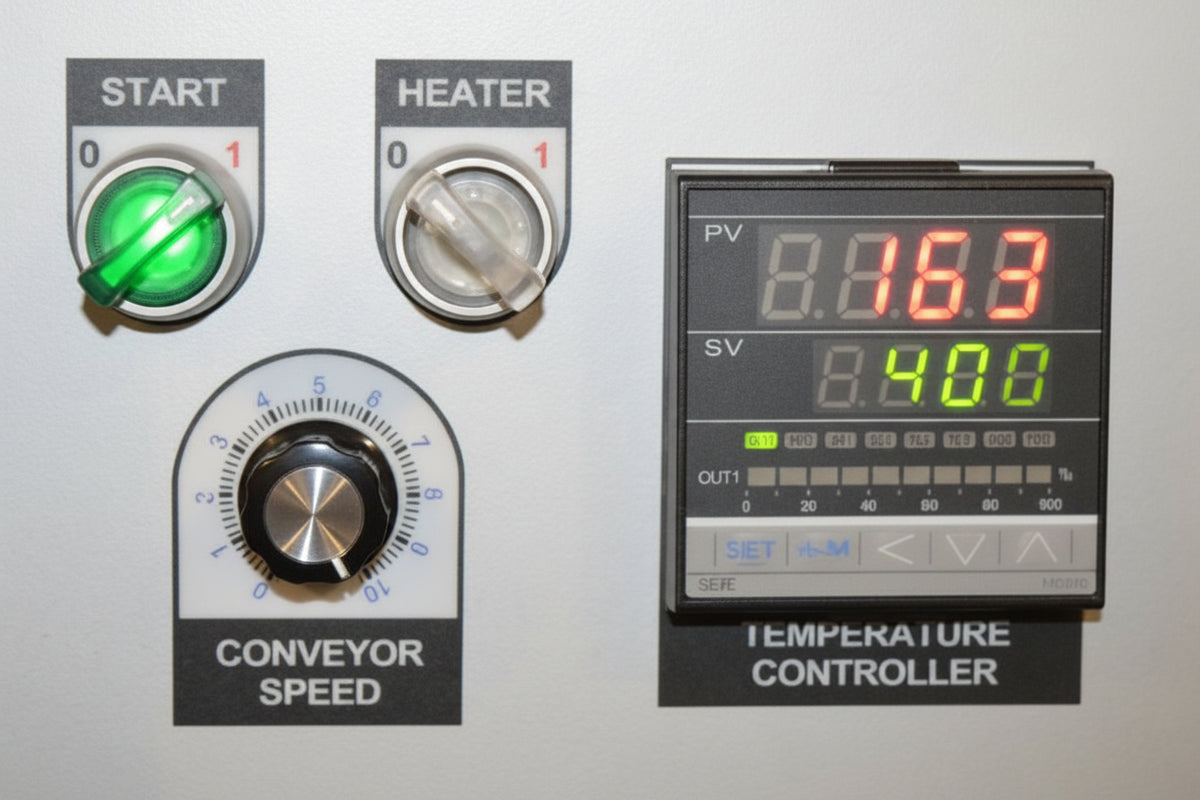 1812-44 Shrink Tunnel Control Panel