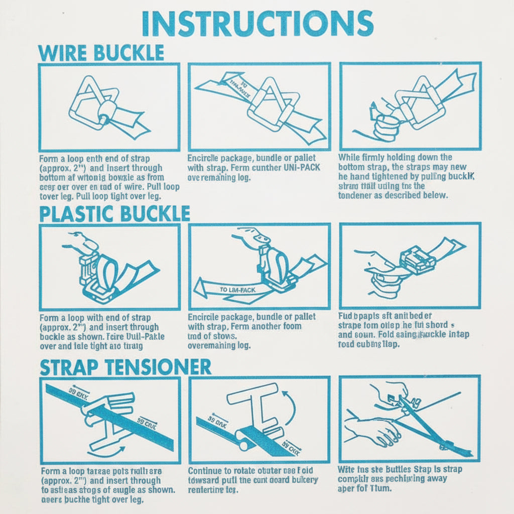 Quick Pack Strapping Kit Instructions