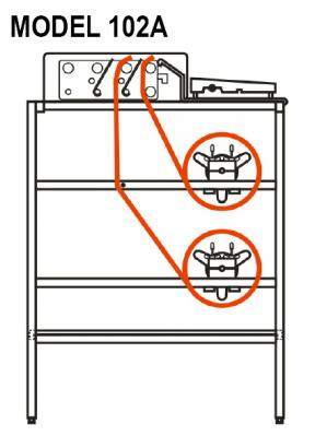 Floor Model 102A Film Threading