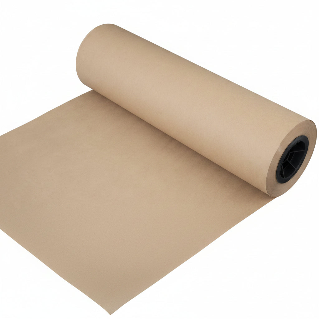 Open 30 lb Kraft Paper Roll