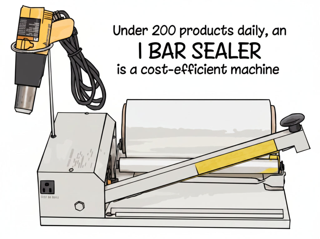 I Bar Sealer Recommended Output