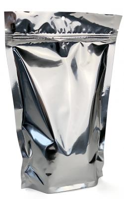 Silver Metalized Barrier Bag Large 2