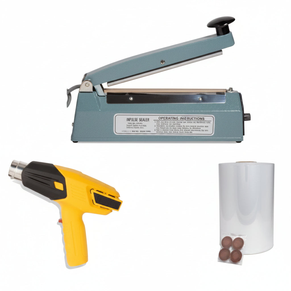 Shrink Wrap System w/Food Safe Roll