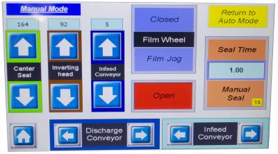 Automatic L Bar Sealer Home Screen