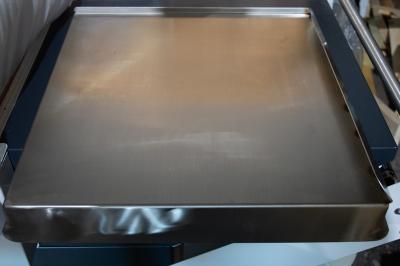 hdx250 shrink combo stainless steel loading tray