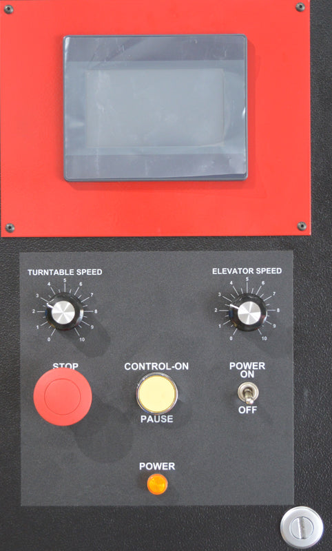 Low Profile Turntable Pallet Wrapper Control Panel