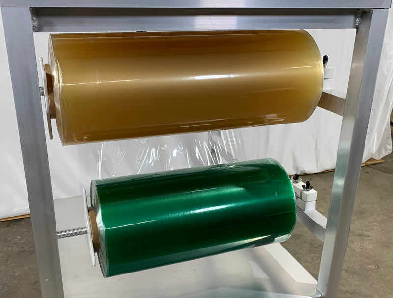 Floor Model Meat Wrapper Double Roll Holder