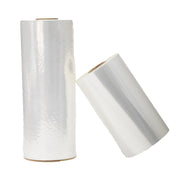 2 Rolls- 12 Inch Centerfold Polyolefin Shrink Film (75 Gauge)
