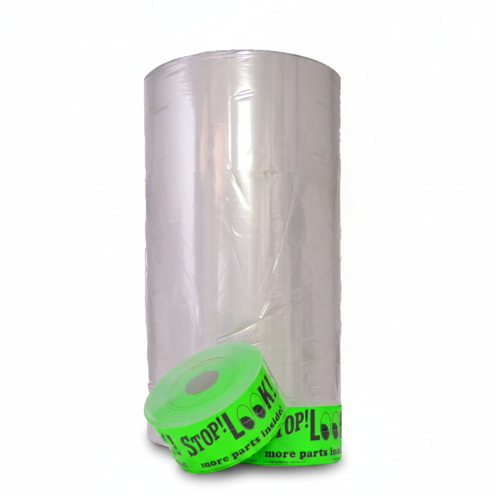 2 Cases- 14 Inch Centerfold Polyolefin Shrink Film (100 Gauge)