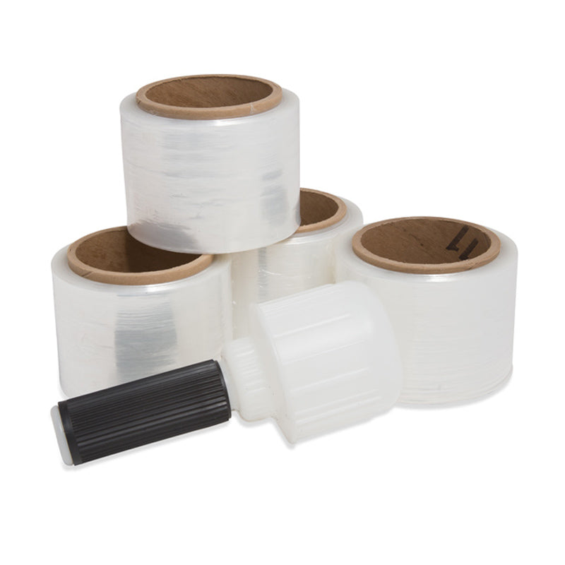 5 Cases- 5 Inch True 80 GA Bundling Stretch Film