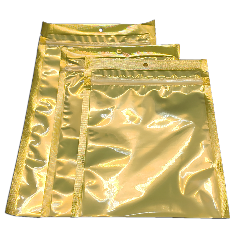 Gold Vacuum Zipper Bags lrg