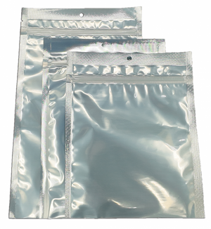 Silver Vacuum Zipper Bags