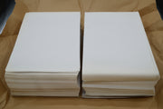 Newsprint sheets in open packaging