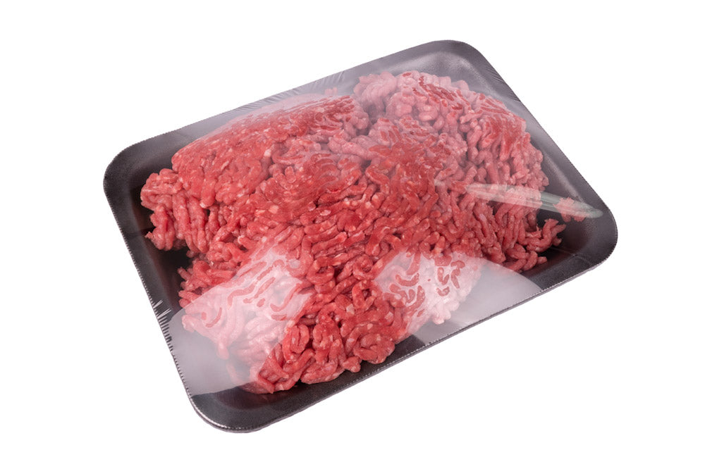 Packaged Meat with a Food and Meat Wrapper