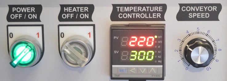 TL-1519ECMC Shrink Tunnel Control Panel
