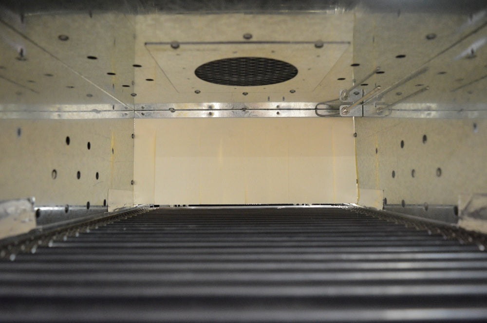 TL-1519ECMC Shrink Tunnel Interior