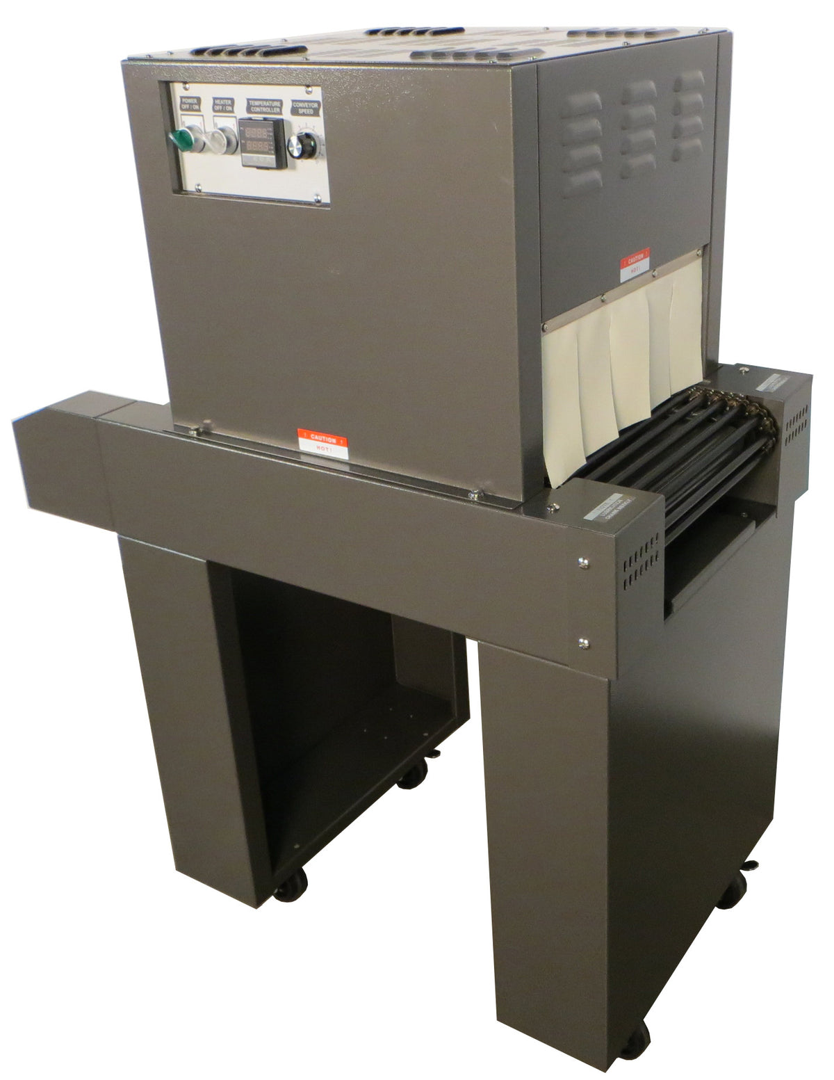 Tl-1606-20 Shrink tunnel with legs and locking casters