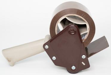 Shield Tape Tan Dispenser