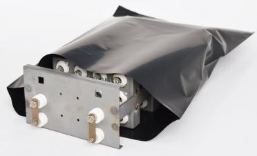 Black Conductive Bag with heater bank